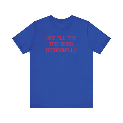 Harry Styles Kiss All the Time Disco Occasionally 2026 album Unisex 100%cotton shirt summer O-Neck Short Sleeve Tshirt fan gift