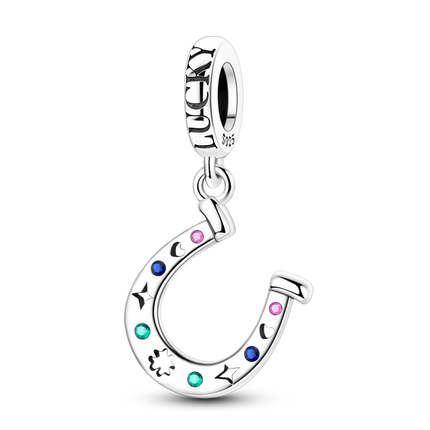 Original 925 Sterling Silver Charms Beads Cute Mushroom Unicorn Love Wings Pearl Charm for Bracelet Pendant Woman Girl Jewelry