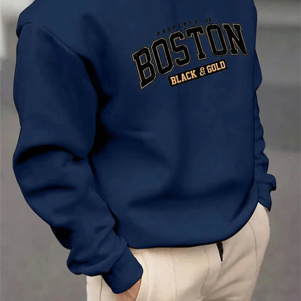 3D Letter Print Sweatshirt / Sweat Lettres 3D