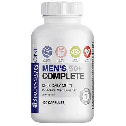 Multivitamin for men over 50 years old, natural high-quality formula, health supplement