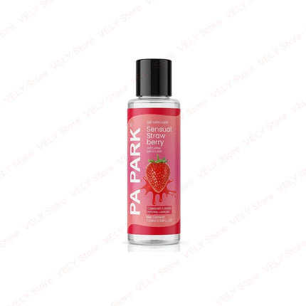 100ml Strawberry Lubricant – Water-Based Personal Lubrication, Portable Travel Size, Smooth Non-Sticky Glide, Intimate Comfort for Couples, Bedroom Fun, Adult Toys, Easy Cleanup, Men & Women, Sensual Gel for Romantic Nights