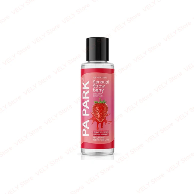 100ml Strawberry Lubricant – Water-Based Personal Lubrication, Portable Travel Size, Smooth Non-Sticky Glide, Intimate Comfort for Couples, Bedroom Fun, Adult Toys, Easy Cleanup, Men & Women, Sensual Gel for Romantic Nights