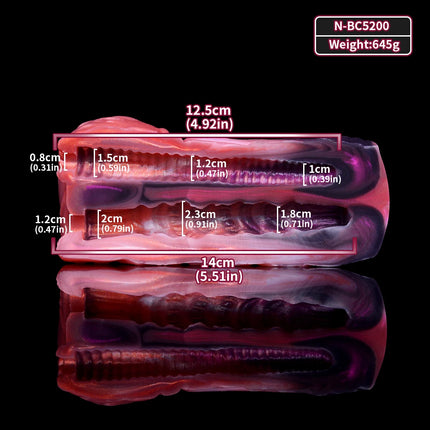 NNSX Pink Realistic Male Masturbator Silicone Onahole Sex Toys Lifelike Pocket Pussy Vagina Textured Adult Toys Stroker
