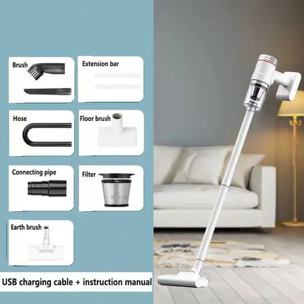 Xiomi 95000Pa Handheld Wireless Vacuum Cleaner Cordless Portable Cleaning Robot Home and Car Use Large Suction Vacuum Cleaner