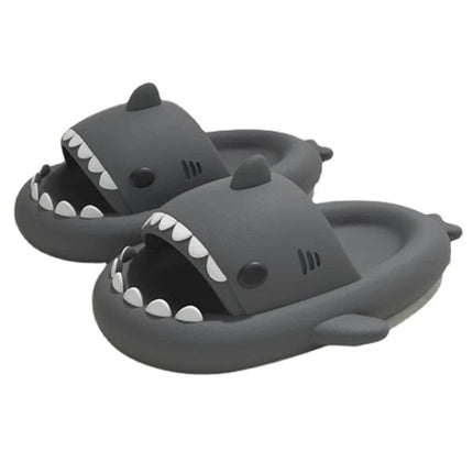 Eyriphy New Design Women Shark Slippers Men Cute Flat Sandals Fashion Cozy Casual Beach Sandals Lovers Home Lovely Bathroom Shoe