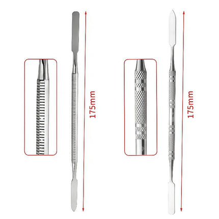 10pcsStainless Steel Mixing Spatula Tool Spatuler   Stick Color Tools  Dental Nail Art Makeup Foundation Eyeshadow Mixing