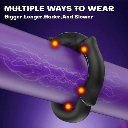 Male Penis Ring Cock Rings for Men Penis Cockring High Elasticity Time Lasting Erection Enhancing Ring Sex Toys for Male Couple