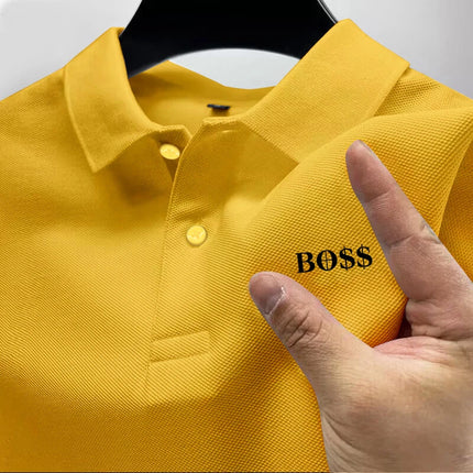 2025 Men's Versatile Polo - Classic Design Work Travel Multiscreen Tee