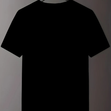 Letter Print Men's T-shirt Controller Design T-shirts Summer Short-sleeved T-shirt Men Hip Hop Streetwear