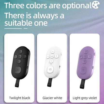 Bluetooth 5.0 Remote Controller Wireless Controller Button for Mobile Phone Selfie Shutter Release Tik Tok e-book Page Turning