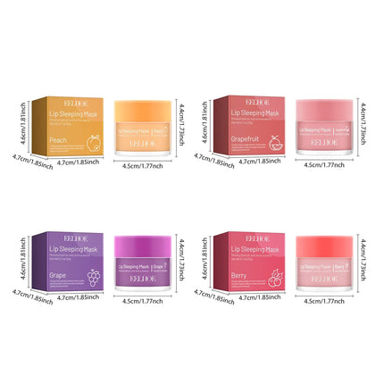 Reduce Lip Wrinkle Line DayNight Repair Lip Balm for Dry Chapped Cracked Dry Lips Moisturizing Hydrating Lip Mask for Women Men