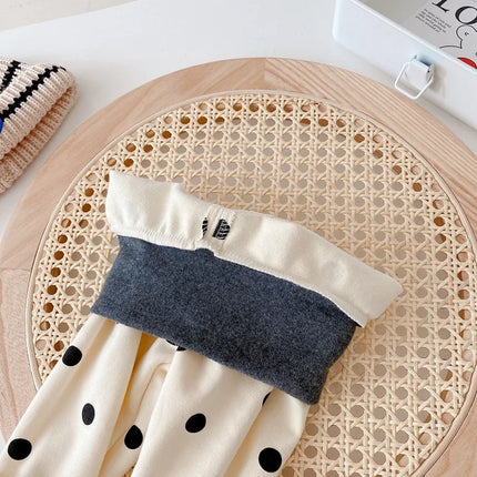 Babies Girls Boys Bottoming Top Pant Two Piece Toddler Children Spring Autumn Underwear Clothes Kids Home Wear 0-3Years Clothes