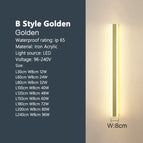B style Golden / Dimmable with remote / 30cm