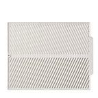 Blanc / L-19.1x15.9in