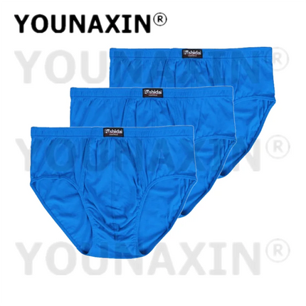 3 Pcs Big Size Briefs Large Underwear Men Underpants Cotton Breathable Panties Undies Knickers XL 2XL 3XL 4XL 5XL 6XL 7XL 8XL