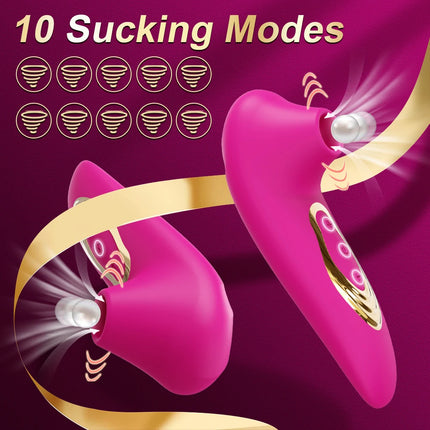 Clitoral Sucking Vibrators for Women Oral Orgasm Clit Nipple Sucker Stimulator Adults Sex Toys Masturbator Products Waterproof