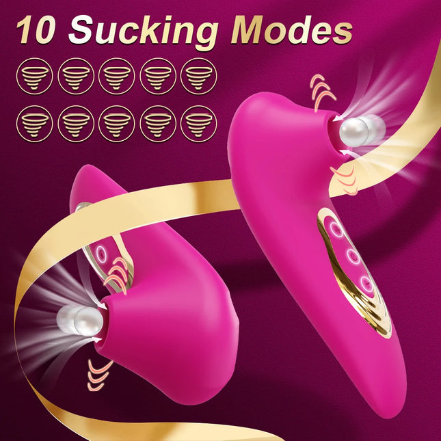 Clitoral Sucking Vibrators for Women Oral Orgasm Clit Nipple Sucker Stimulator Adults Sex Toys Masturbator Products Waterproof