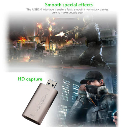 4K HDMI-compatible Video Capture Card USB 3.0 USB2.0 Grabber Recorder for PS4 Game DVD Camcorder Camera Recording Live Streaming