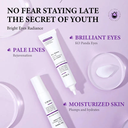 Instant Eye Bag Removal Cream Retinol Anti-Wrinkle Firming Skin Fade Fine Lines Anti Dark Circle Puffiness Brighten Eye skinCare