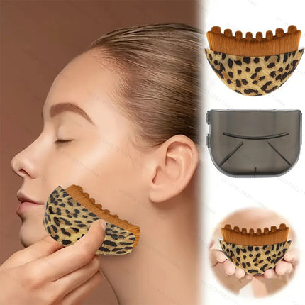 Lymphatic Contouring Facial Brush Chin Sculpting Shaper Tools Anti-puffing Face Lifting Fit Lymphatic Drainage Massager Body Spa
