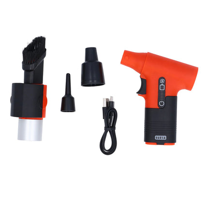USB Charging Jet Dry Mini Blower 120000RPM Portable Handheld Cooling Turbo Jet for Camping Car