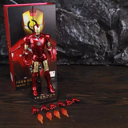 ZD Toys Iron Man Action Figures (Models: MK1-MK7,MK9 MK11, MK12, MK14, MK15, MK23, MK27, MK38, MK40, MK42, MK43,MK46 7-Inch, etc