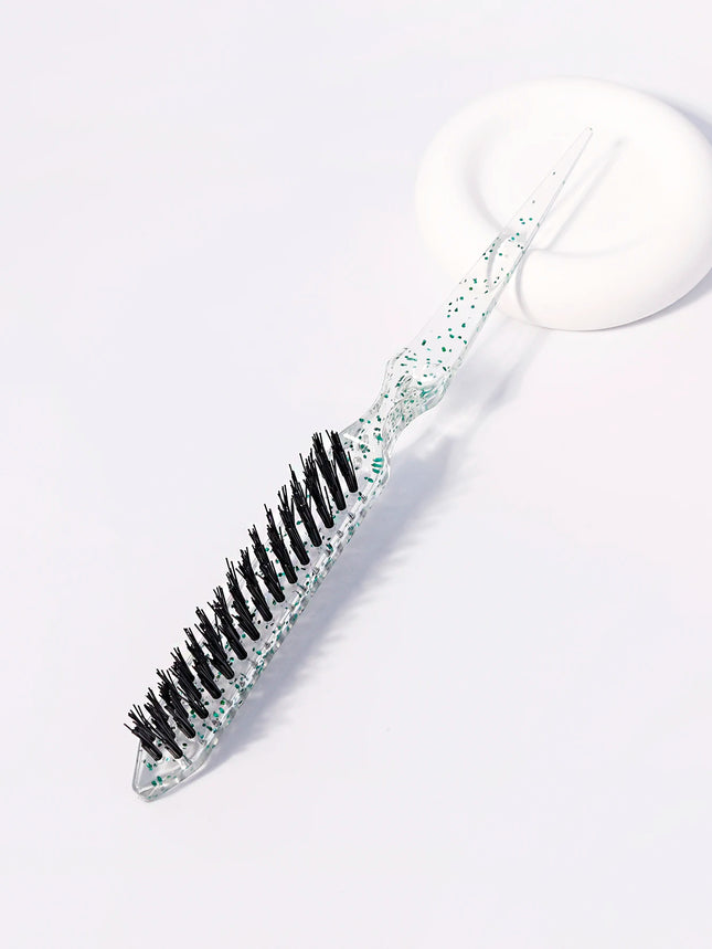 1 shiny hair brush, salon back grooming brush, mouse tail grooming brush, back grooming styling tool, special for real hair wigs