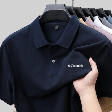 Summer Men's  Luxury Short SleevePrint  Polo Shirt Exquisite   Casual Comfortable T-Shirt Design