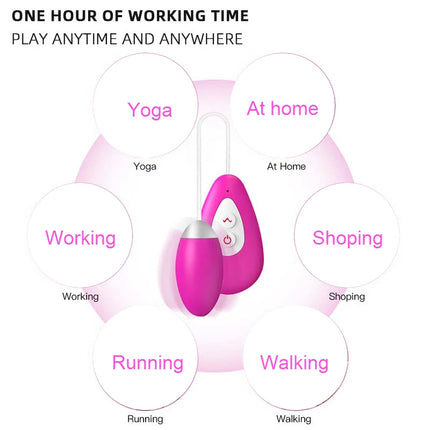 Egg Vibrator 10 Speeds Powerful Tight Vagina Dildo Vibrator For Women USB Rechargeable Female Masturbator Sex Toys