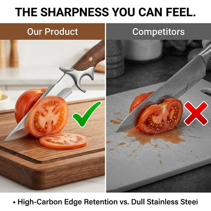 Premium M390 Stainless steel Kitchen knife Kitchen accessories High hardness Meat Cleaver Butcher Boning knife Cooking Knives