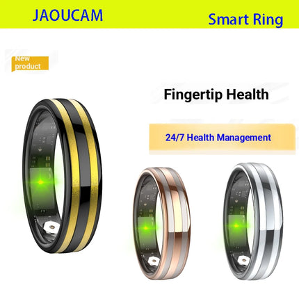 2026 Heart Smart Ring For Men Women  Rate Blood Pressure Monitor  Smartring 5ATM Waterproof Health Multi Sports Thin HR02 Ring