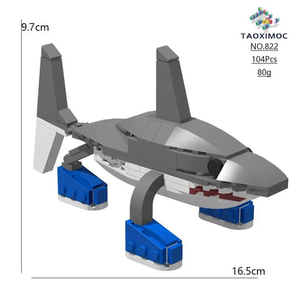 Brainrot Bricks Tung Tung Sahur Figures Tralalero Tralala Building Blocks Toys for Adult Birthday Gifts