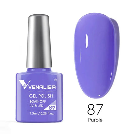 7.5ml Venalisa Nail Gel Polish HEMA FREE TPO FREE Full Coverage Semi Permanent Soak Off UV LED Gel Nail Polish Gel Varnish