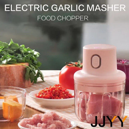 100/250ML Electric Garlic Maker Blender Meat Grinder Garlic Masher New Style Household Kitchen Appliance