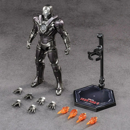 ZD Toys Iron Man MK34 MK32 MK31 MK50 MK19 MK18 MK28 Action Figures Tony Stark Mecha Model Movable Anime Avengers Collection Toys