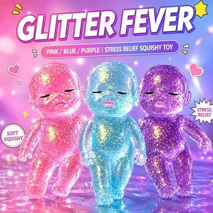Squishy Maltose Sugar Baby Squeeze Toy Kawaii Baby Stretchable Slow Rising Fidget Toy for Adults Stress Anxiety Relief Gifts