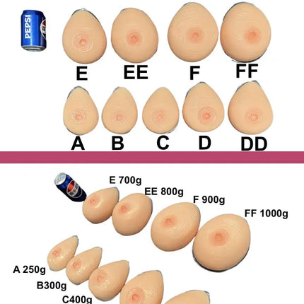 SOFT Silicone BREAST FORM