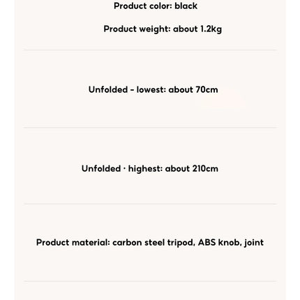 MoZhao Phone Stand Overhead Shooting Tripod Fill Light Floor-standing Telescopic Outdoor Live Photo Video Universal Camera Stand