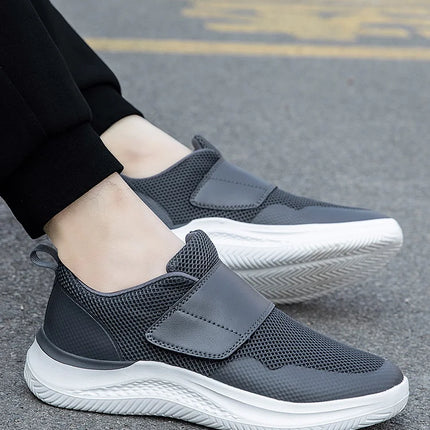 Men's Orthopedic Wide Swollen Feet Walking Casual Shoes Thumb Eversion Adjusting Soft Comfortable Diabetic Men's Shoes Large Size