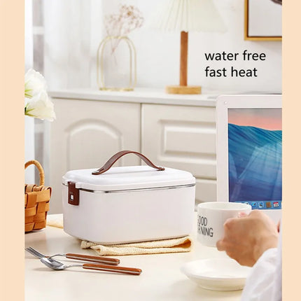 Electric lunch box Home car 2-in-1 thermal insulation portable bento box office office heating lunch box