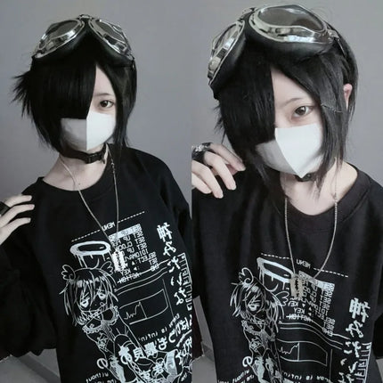 Women's Sweatshirt printed seriesprint  Loose new style  Anime cultural clothes and Round neck fashionable and unique style