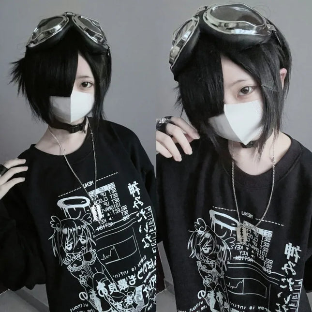 Women's Sweatshirt printed seriesprint  Loose new style  Anime cultural clothes and Round neck fashionable and unique style