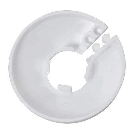 20 Pieces 1/2 Inch Flange Water Pipe Cover Decoration 16mm White Pipe Cover Wall Pipe Decoration Radiator