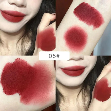 Cute Bunny Lipgloss Matte Velvet Lip Clay Long-lasting Color Non-drying Gege Bear Rabbit Lip Glaze