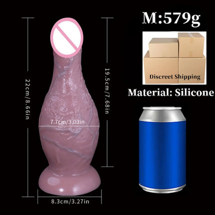 Realistic Big Glans Dildo Silicone Suction Cup Penis Female Vaginal Masturbation Cock Woman Man Anal Adult Sex Toys Dildos Balls