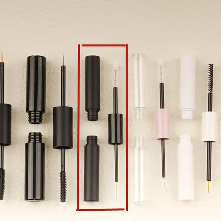 10-100pcs Empty Mascara Tube Double Head DIY Eyeliner Tube Dual-purpose Eyelash Tube Growth Liquid Bottle Cosmetic Container