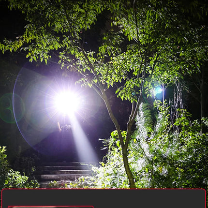 New Portable Aluminum alloy COB LED Flashlight with Magnetic Tail, USB Charging and Clip for Outdoor Work Light Hiking and campi