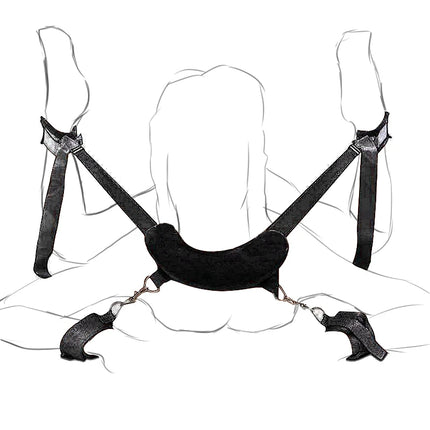 Sex Swing Adult Games Sex Toys For Couples Erotic Open Leg BDSM Bondage Restraints Nylon Chastity Ankle Handcuffs Kit Sex Shop