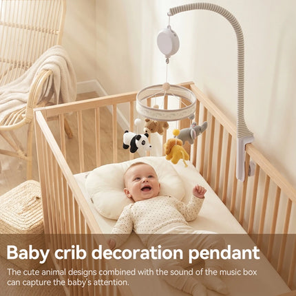 Mobile Bell Baby Toys 0-12 Months Rattle Toys Bed Newborn Crib Mobile With Music Box Bed Bell Hanging Toys Crib Bracket GIft