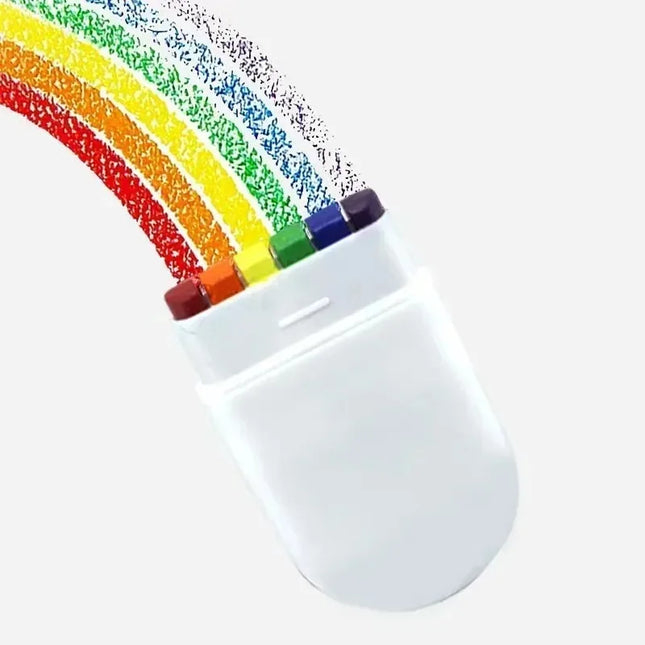 Rainbow Crayon Paint Rainbow Birthday Party Colorful Theme Party Accessories Party Family Costume Gift Pocket Size